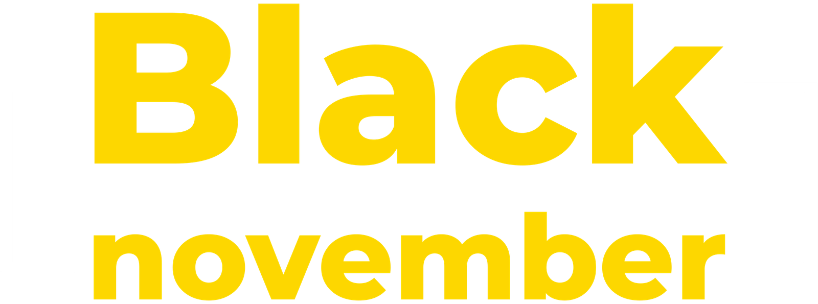 Black Friday Objetivo Teresina - Logo Oficial da Campanha